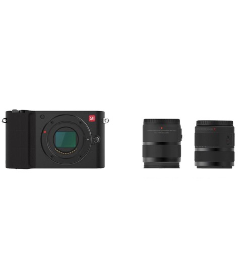 Xiaoyi M1 Mirrorless Double Kit 12-40mm F3.5-5.6 & 42.5mm F1.8 International Version Xiaoyi M1 Mirrorless Double Kit 12-40mm F3.5-5.6 & 42.5mm F1.8 International Version